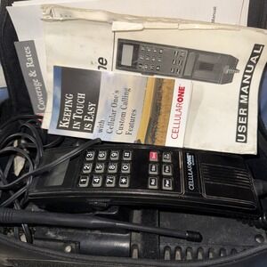 Vintage Motorola SCN2396A Cellular Mobile Bag Telephone Phone Parts Only